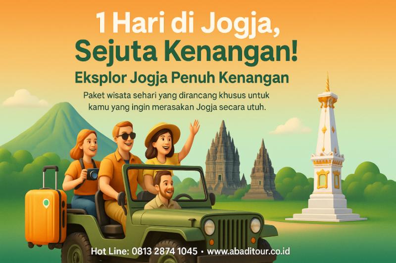 PAKET 1 HARI WISATA DI JOGJA PAKET 1 HARI WISATA DI JOGJA