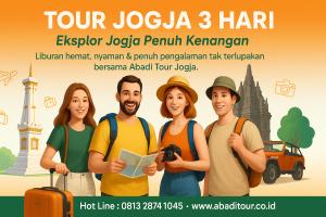 PAKET TOUR JOGJA 3 HARI